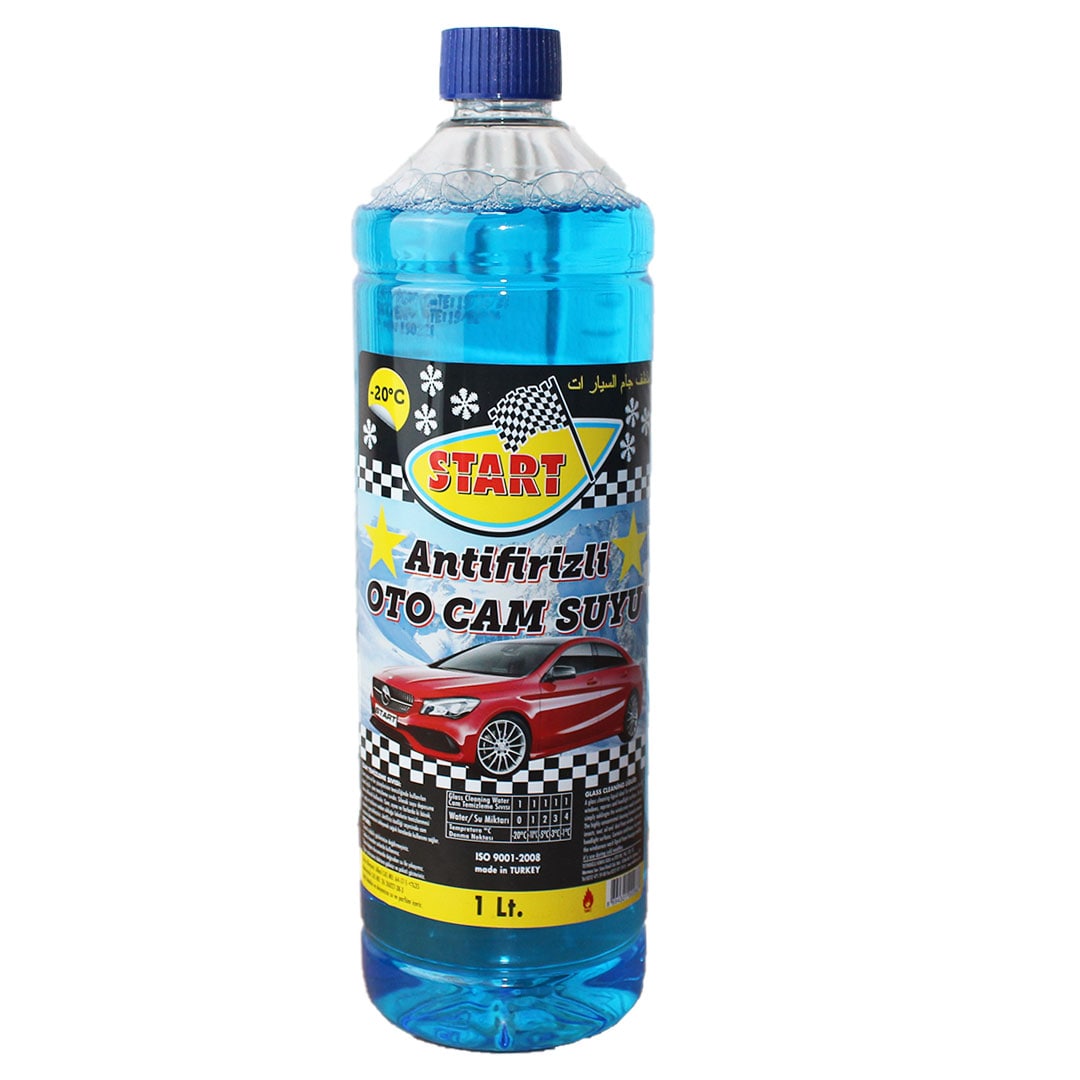 Antifreeze auto glass water